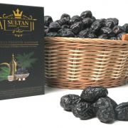 Product packaging back AlsultanFood Ajwa Premium | Special Giftbox 250g