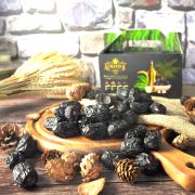 Product packaging side AlsultanFood Ajwa Premium | Special Giftbox 1Kg
