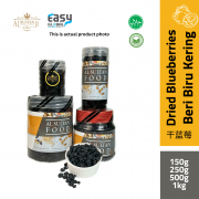 Packaging (Big0 Ingredients (Small) AlSultanFood Dried Blueberries | Buah Beri Kering 150g, 250g, 500g, 1Kg