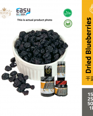AlSultanFood Dried Blueberries | Buah Beri Kering 150g, 250g, 500g, 1Kg
