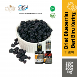 AlSultanFood Dried Blueberries | Buah Beri Kering 150g, 250g, 500g, 1Kg