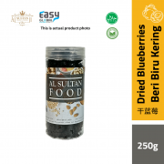 AlSultanFood Dried Blueberries | Buah Beri Kering 250g
