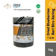 AlSultanFood Dried Blueberries | Buah Beri Kering 1Kg