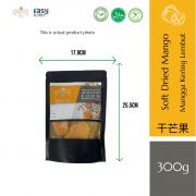 300g AlsultanFood Dehydrated Soft Mango Harum Manis | Buah Mangga Harum Manis Kering