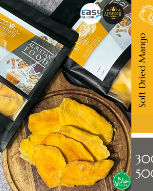 AlsultanFood Dehydrated Soft Mango Harum Manis | Buah Mangga Harum Manis Kering 300g dan 500g