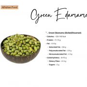 Product expired or nutrition label Roasted Green Edamame | Kacang Edamame Hijau 100g, 150g, 400g, 700g