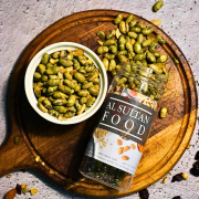 Product in use Roasted Green Edamame | Kacang Edamame Hijau 100g, 150g, 400g, 700g