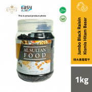 AlSultanFood Jumbo Black Raisin | Kismis Hitam Jumbo 1kg