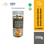 AlSultanFood Jumbo Black Raisin | Kismis Hitam Jumbo 250g