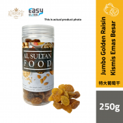 AlSultanFood Jumbo Golden Raisin | Kismis Emas Jumbo 250g