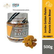 AlSultanFood Jumbo Golden Raisin | Kismis Emas Jumbo 500g
