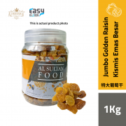 AlSultanFood Jumbo Golden Raisin | Kismis Emas Jumbo 1Kg