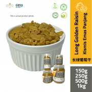 AlSultanFood Long Golden Raisin | Kismis Emas Panjang 150g, 250g, 500g, 1kg