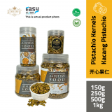 AlSultanFood Raw Pistachio Kernels | Kacang Pistachio Tanpa Kulit 150g, 250g, 500g, 1Kg