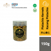 AlSultanFood Raw Pistachio Kernels | Kacang Pistachio Tanpa Kulit 150g
