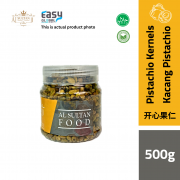 AlSultanFood Raw Pistachio Kernels | Kacang Pistachio Tanpa Kulit 500g