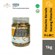 AlSultanFood Raw Pistachio Kernels | Kacang Pistachio Tanpa Kulit 1Kg