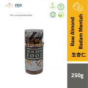 AlSultanFood Raw Almond Whole | Kacang Badam Mentah 250g