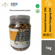 AlSultanFood Badam Panggang | Roasted & Salted Almond USA 1kg