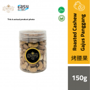 AlsultanFood Roasted Cashewnuts | Kacang Gajus Panggang 150g, 250g, 500g dan 1kg