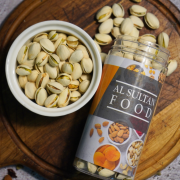 Product in use AlsultanFood Roasted Pistachio USA | Kacang Pistachio USA Panggang 100g, 200g, 400g dan 800g