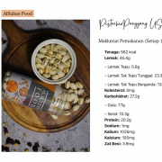 Product expired or nutrition label AlsultanFood Roasted Pistachio USA | Kacang Pistachio USA Panggang 100g, 200g, 400g dan 800g