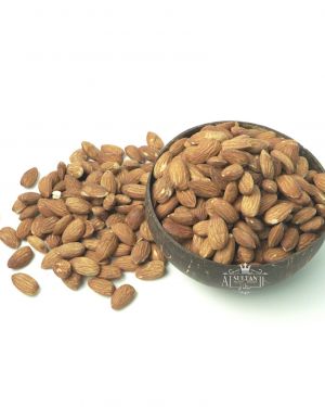 Badam California Panggang Bergaram | Roasted Almond Premium