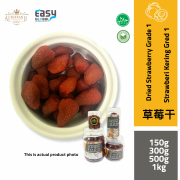 AlsultanFood AlsultanFood Grade A Dried Strawberries | Buah Strawberi Kering 150g, 300g, 500g, 1 kg