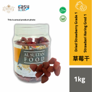 AlsultanFood AlsultanFood Grade A Dried Strawberries | Buah Strawberi Kering 1kg