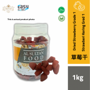 AlsultanFood AlsultanFood Grade A Dried Strawberries | Buah Strawberi Kering 150g, 300g, 500g, 1 kg