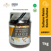 AlSultanFood Sultana Raisin | Kismis Sultana 1Kg