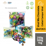 product with white background Viral Mix Chocolate | Coklat Campur Viral 250g, 500g, 1kg