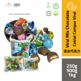Viral Mix Chocolate | Coklat Campur Viral 250g, 500g, 1kg