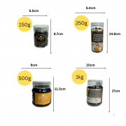 Product expired or nutrition label AlSultanFood Jumbo Black Raisin | Kismis Hitam Jumbo 150g, 250g, 500g, 1kg