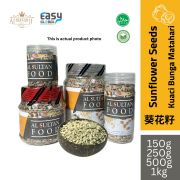 product with white background AlSultanFood Sunflower Seeds | Kuaci Bunga Matahari 150g, 250g, 500g, 1kg