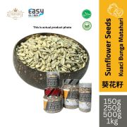 AlSultanFood Sunflower Seeds | Kuaci Bunga Matahari 150g, 250g, 500g, 1kg