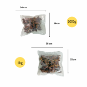 Product Measurement Kurma Tangkai Deglet Nour Tunisia Timbang (Loose) 500g, 1kg