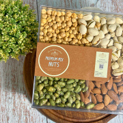 Product in use AlSultanFood 4 in 1 Mix Nuts Platter | Hidangan Kekacang Campuran 700g