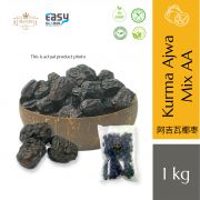 product with white background AlsultanFood Kurma Ajwa Mix Madinah Dates AA 1KG