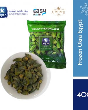 Kayan Frozen Okra | Sayur bendi Sejuk Beku 400g