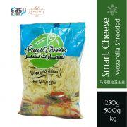 Smart Shredded Mozarella Keju Halal Murah 1kg/500g/250g