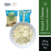 Smart Shredded Mozarella Keju Halal Murah 1kg/500g/250g