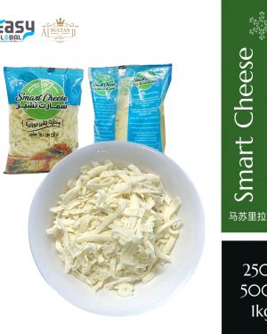 Smart Shredded Mozarella Keju Halal Murah 1kg/500g/250g