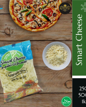 Smart Shredded Mozzarella Keju Halal Murah 1kg/500g/250g