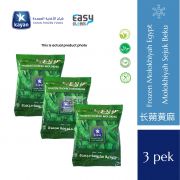 3 pek Kayan Frozen Molokhia | Sayur Molokhia Sejuk Beku 400g