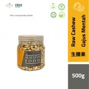 AlSultanFood Raw Cashew Whole | Kacang Gajus Mentah 500g