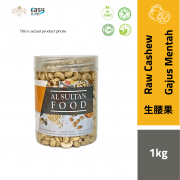 AlSultanFood Raw Cashew Whole | Kacang Gajus Mentah 1Kg