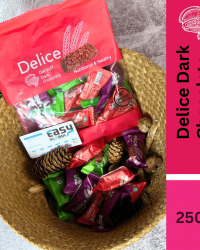 Delice Coklat Pek Campuran 250g | Delice Bundles Chocolate – Snek Sihat Viral, Halal, Premium, Asal Uzbek 30pcs+/-