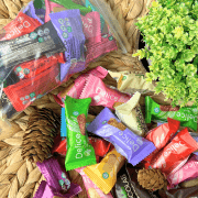 Delice Snek Coklat Oat Puff | Mini Bar Snack Mix 170g,250g,500g Oatmeal