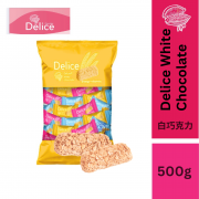 Delice Coklat Putih | Delice White Chocolate – Snek Sihat Viral, Halal, Premium, Asal Uzbek 170g, 250g, 500g, 1kg